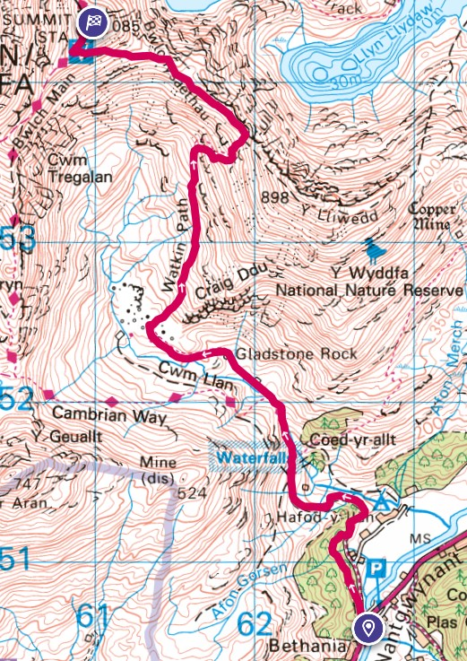Snowdon Watkin Path